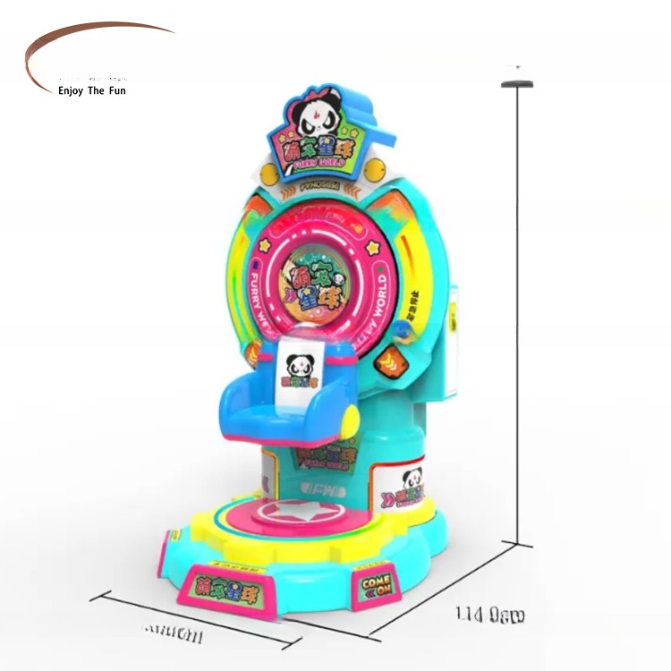 Dreamland children electric fiberglass game machine kids ferris wheel kiddie rides