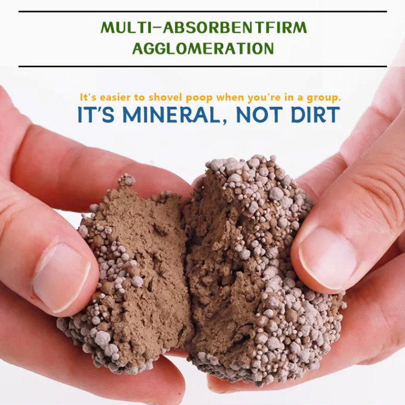 Natural Clumping Bentonite Cat Litter Scent Bentonite Clay For Cats