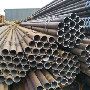 ERW Ms Carbon Steel Pipe 6000mm Welded Round Tubes