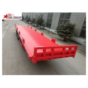 Quality 13 Meters 3 Axles 48 Ft Aluminum Flatbed Trailer 13165x2550x1500mm wholesale