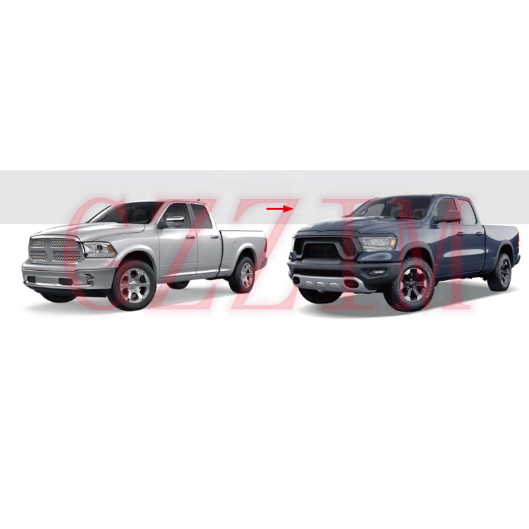 Car Body Kit RAM 1500 2013-2018 To Rebel 2019 Car Bumper Grille Full Sets