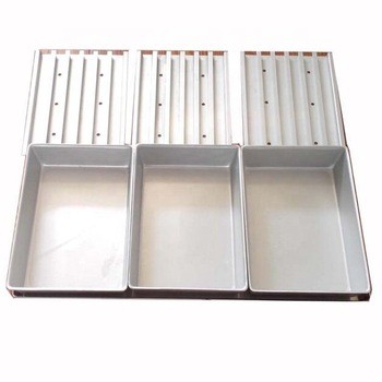 Custom Design Spot Welding Recyclable Food Grade Rectangle Aluminum Seafood Container Freezing Tray with Lids