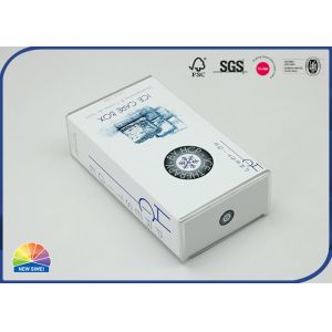 China CMYK Print C1S Cardboard Folding Carton Box Silver Foil Stamping on sale