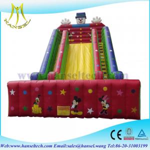 Hansel Best Quality and Safe Painting Inflatable Slide for Sale