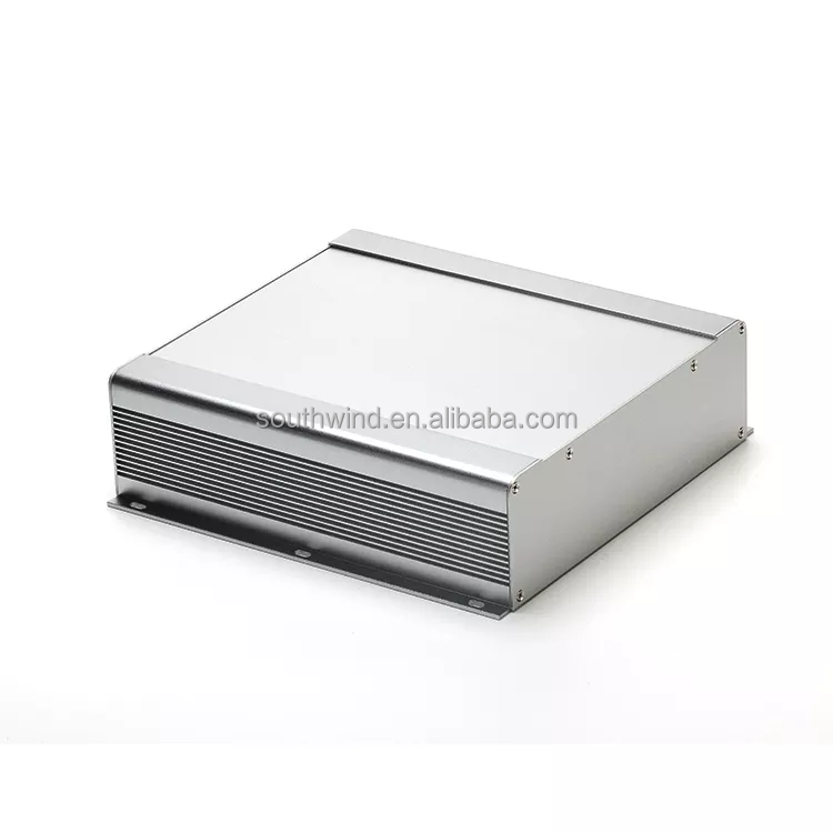 Customized Aluminum Extruded Heat Sink Enclosure for Any Color Customized Color Range
