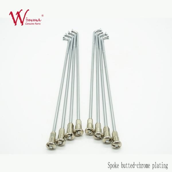 Custom 3/8 Inch Stainless Steel 304 Motorcycle Spoke Set ISO9001 Certified Wheel Spokes and Nipples