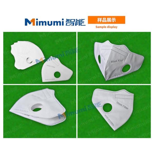 Folding Type Fully Automatic Mask Making Machine 40-80 Pcs / Min