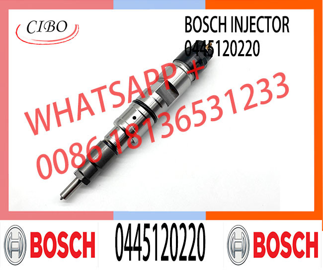 High quality Common rail injector diesel pump nozzle assembly 0445 120 220 0445120220 for diesel fuel engine