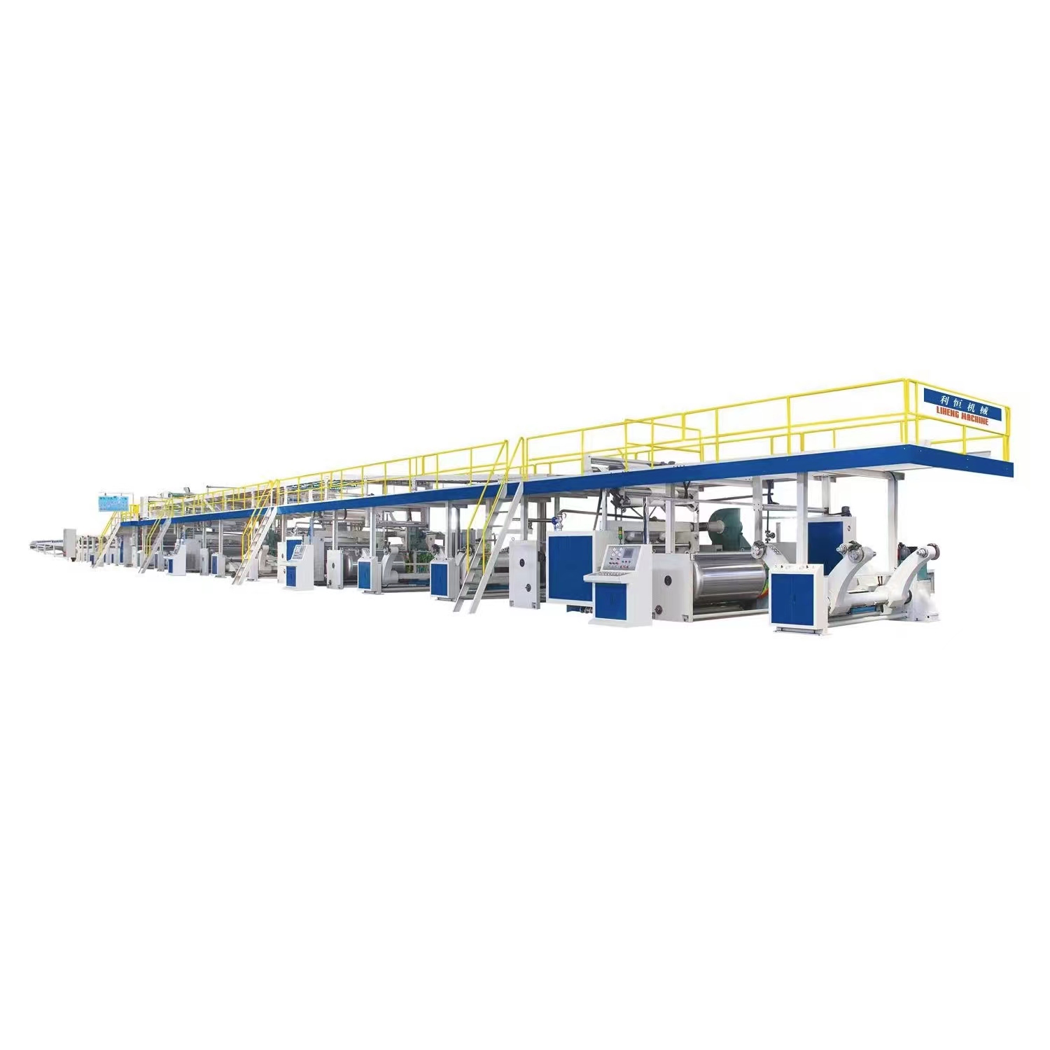 Automatic Grade Corrugated Cardboard Production Line for 3 Ply 5 Ply 7 Ply Cardboard