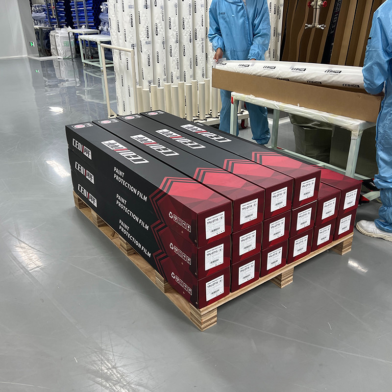 60'' X 50ft TPU 7.5mil Stain Matt Finish PPF TPU Frosted Matte Film For Car