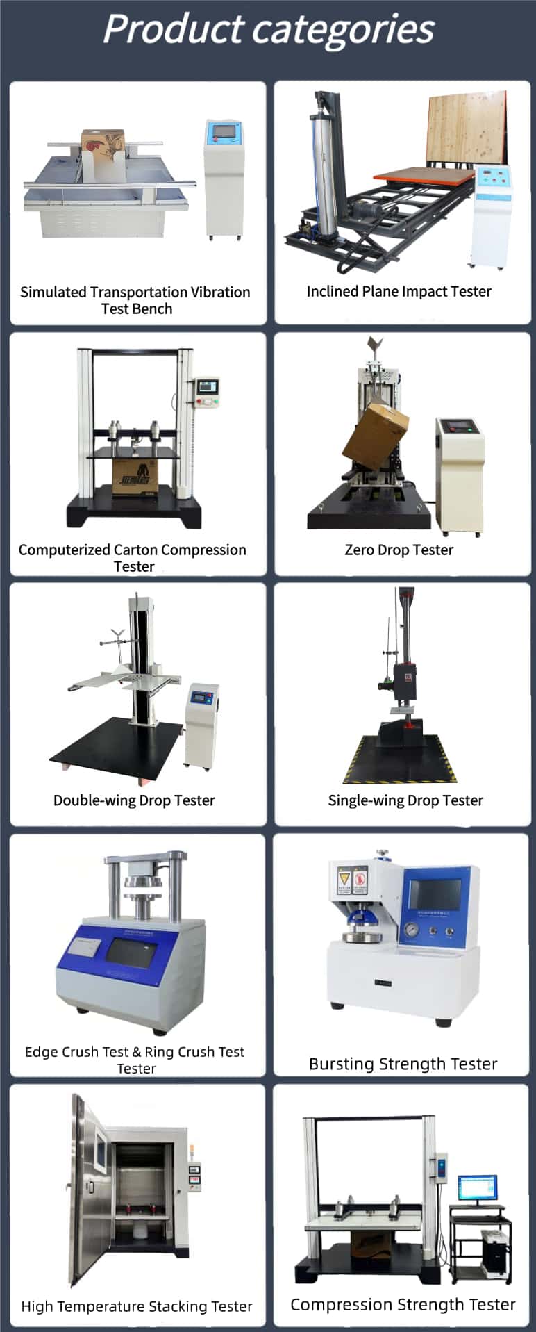 ISTA & ASTM Compliant Transport Vibration Table for Packaging Testing Traffic/Automotive Vibration Test Machine for Packaging