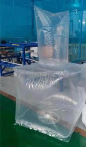 China 100 Micron 3000kg Bulk Bag Liner Dustproof Poly Woven Bags on sale