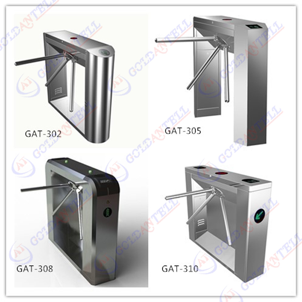 RFID automatic roller revolving speed gate turnstile In outdoor public service