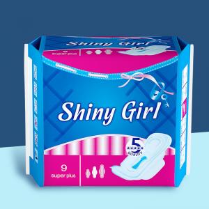 China 8 Layers Female Sanitary Towels Soft Cotton Lady Anion Feminine Pads on sale