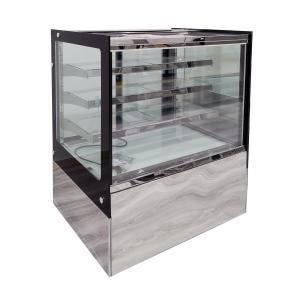 Quality Stainless Steel Base Refrigerated Bakery Display cupcake Case wholesale