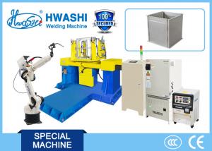 Quality Steel Cabinet Case Industrial Welding Robots With Panasonic TIG / MIG Welder wholesale