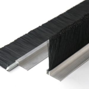 Quality ODM Nylon Dust Commercial Door Brushes Strip Seal 15mm wholesale