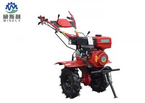 Quality Sturdy Small Flower Bed Tiller / Rear Tine Garden Tiller With 6L Fuel Tank Capacity wholesale