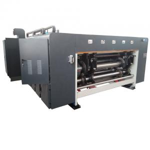 China Flexo Printing Machine And Slotting Die Cutter Multicolor on sale