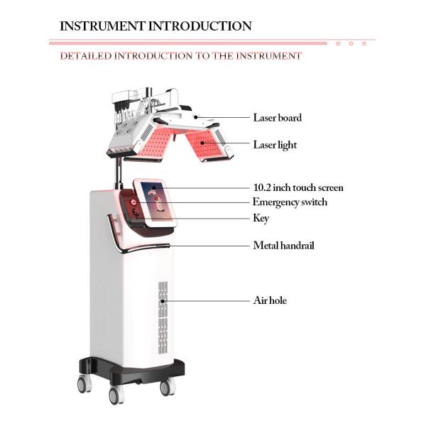 660nm Diode Laser Hair Growth Machine , Anti Hair Loss Treatment Machine