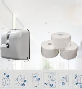 Quality Plastic Toilet Tissue Towel Paper Dispenser Wall Mount Space Saving wholesale