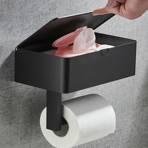 Wall Mounted Stainless Steel Toilet Paper Holder For Bathroom