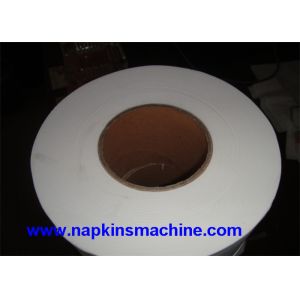 Quality Jumbo Roll Tissue Paper Roll Cutting Machine , PLC Program Control wholesale