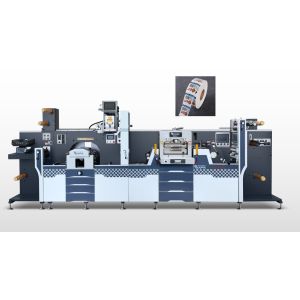 Quality Rotary Sticker Label Slitting Rewinding Machine High Precision wholesale