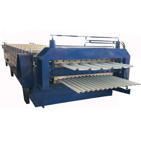 2024 New 380V 60Hz 3Ph Double Layer Roof Roll Forming Machine 840 Trapezoidal And 836