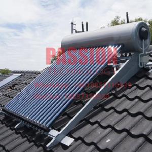 China Stainless Steel 316L Thermal Solar Water Heater With Polyurethane Foam Insulation on sale