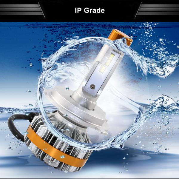 Led Headlight Bulbs H1 H3 H7 H4 H13 9005 60W 7000LM Turbo Fan Cool White 6500k Truck Repleacment Kits LED Headlamp Bulb