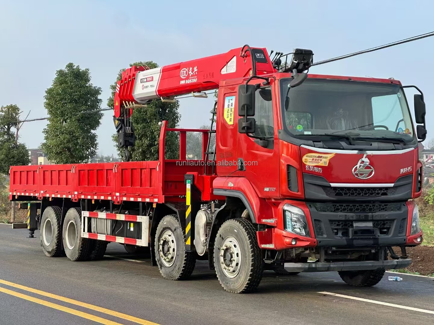 Factory Truck Mounted Hydraulic Crane 10 Ton