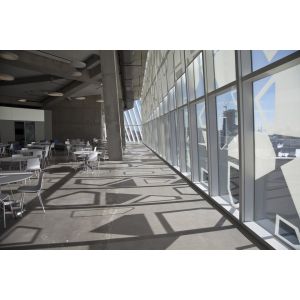 Quality Patterned Colour Coated Aluminum Glass Wall Anodized Surface wholesale