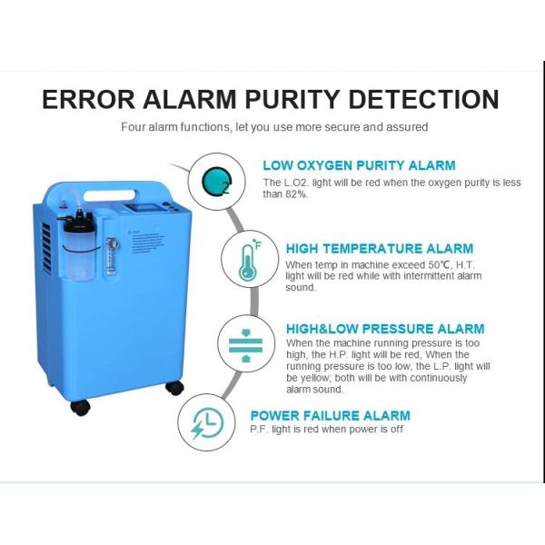Factory direct supply 93% Concentration 540w Portable Oxygen Concentrator 1L-5L