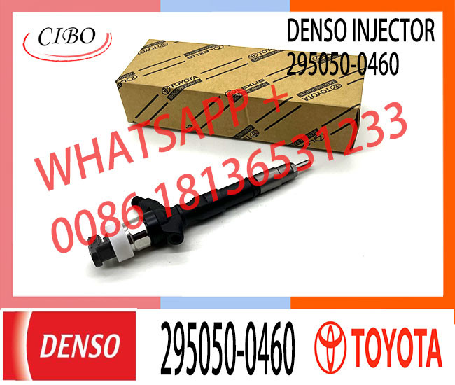 Diesel Fuel Common Rail Injector 295050-0460 9729505-046 295050-0200 23670-30400 for Toyota 1KD 2KD