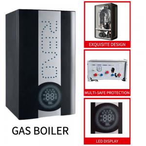 China 32kw 42Kw Wall Mounted Gas Boiler Black Case High Efficiency Wall Hung Boiler on sale