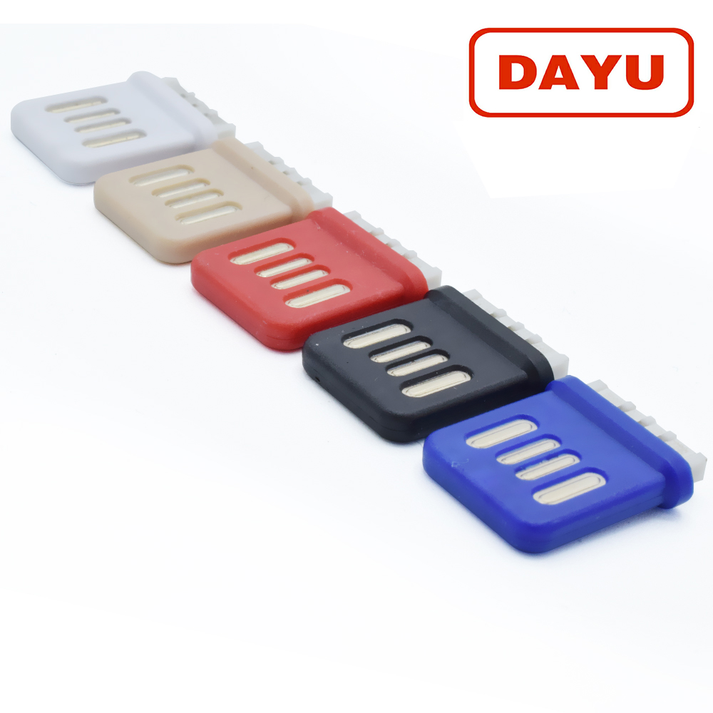 Reversible Double Sided Usb Connector , Durable 2.0 Usb Male Connector