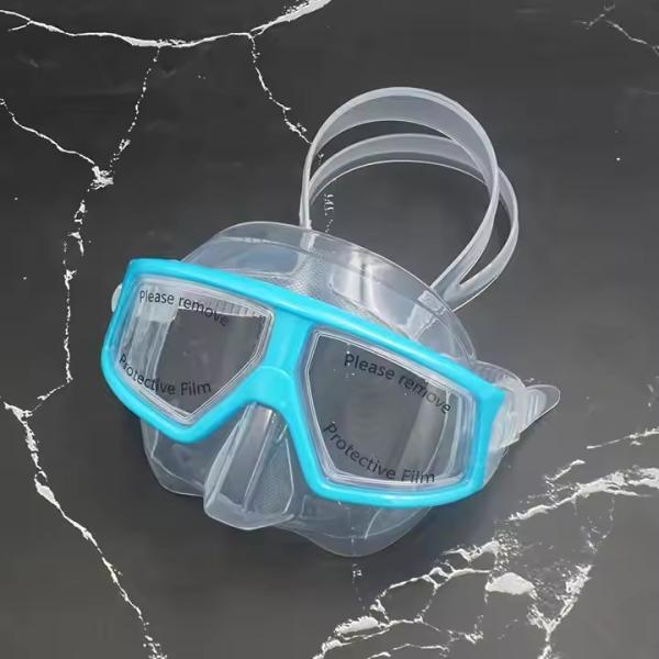 Anti Fog Wide Angle Low Volume Diving Mask For Underwater Snorkeling Swimming