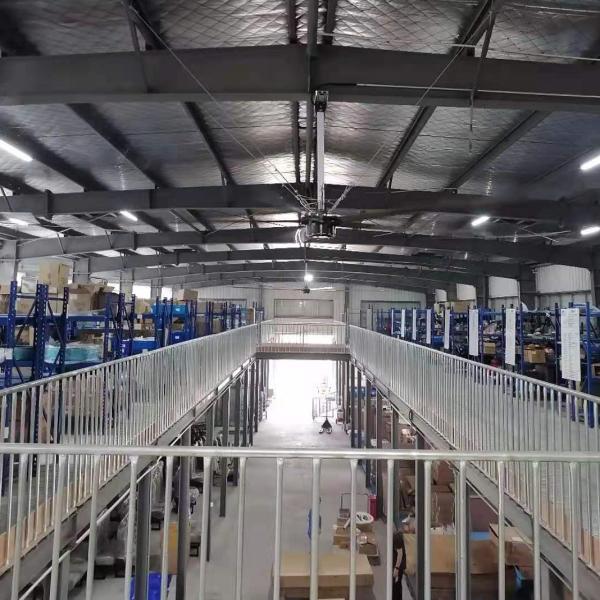 High Efficiency Big Industrial HVLS Fans Big 7.1m 1.5kw Warehouse Ceiling Fans