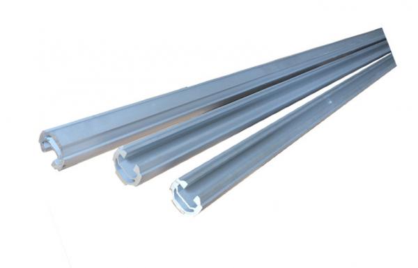 Cheap Oval Shape Aluminum Alloy Tube With Hole And Slot Dia-Casting Flexible Aluminum Pipe for sale