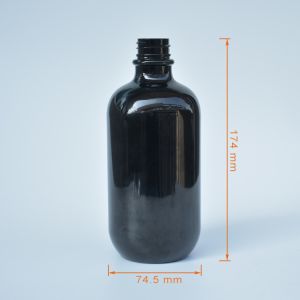 Hot Stamping PET Labeling Shampoo Pump Dispenser Bottle 500ml 16oz