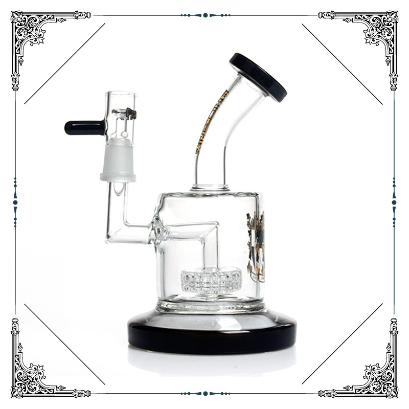 Matrix Perc Bubbler Glass Smoking Water Pipe Bongs Thick base