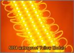 Waterproof 12V LED Module yellow Lamp Advertising Lighting 5054 SMD 3 Leds Sign