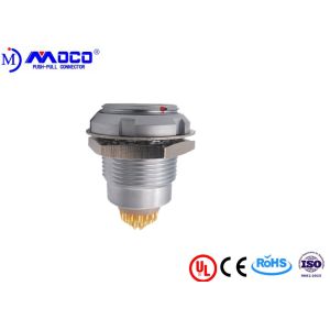 Quality Electrical Metal Push Pull ECG 2P Male Female Plug Socket wholesale