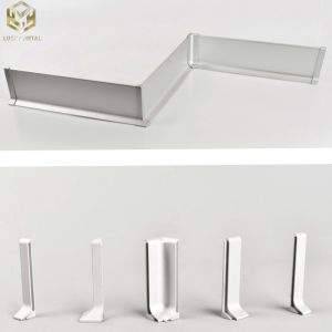 Kitchen Aluminium Skirting Profile Baseboard Extrusions Trim