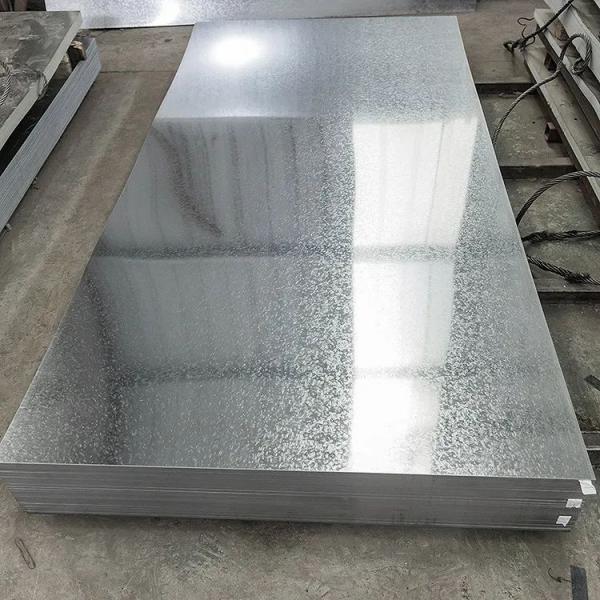 JIS G3302 Galvanized Steel Sheet SGCC Z275g 4 Inch Spangle Coating