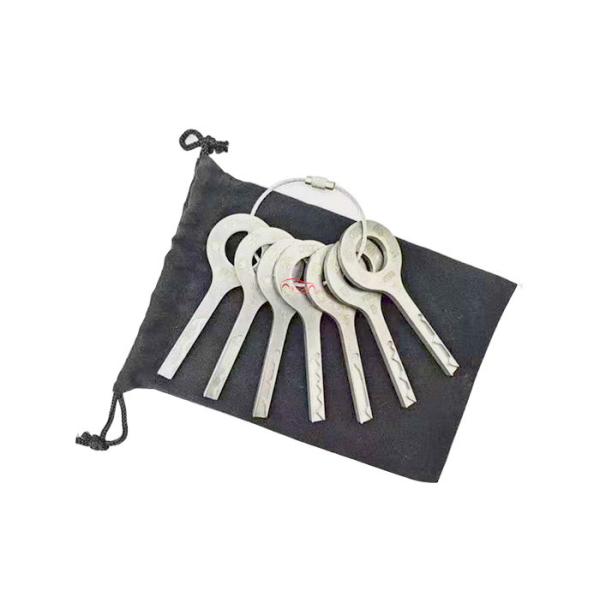 Locksmith Tools Stainless Steel HU66 Laser Track VAG Jigglers Quick Open VAG Car Door Lock Repair