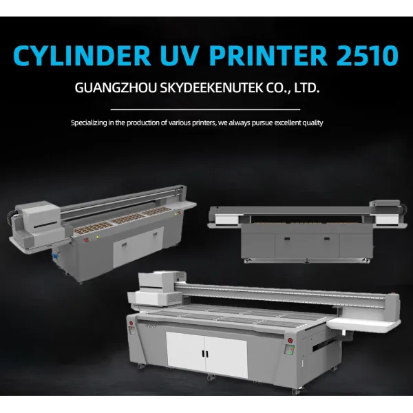 High Quality Cylinder Flatbed Printer Glass Printing Machine Bottle Printer