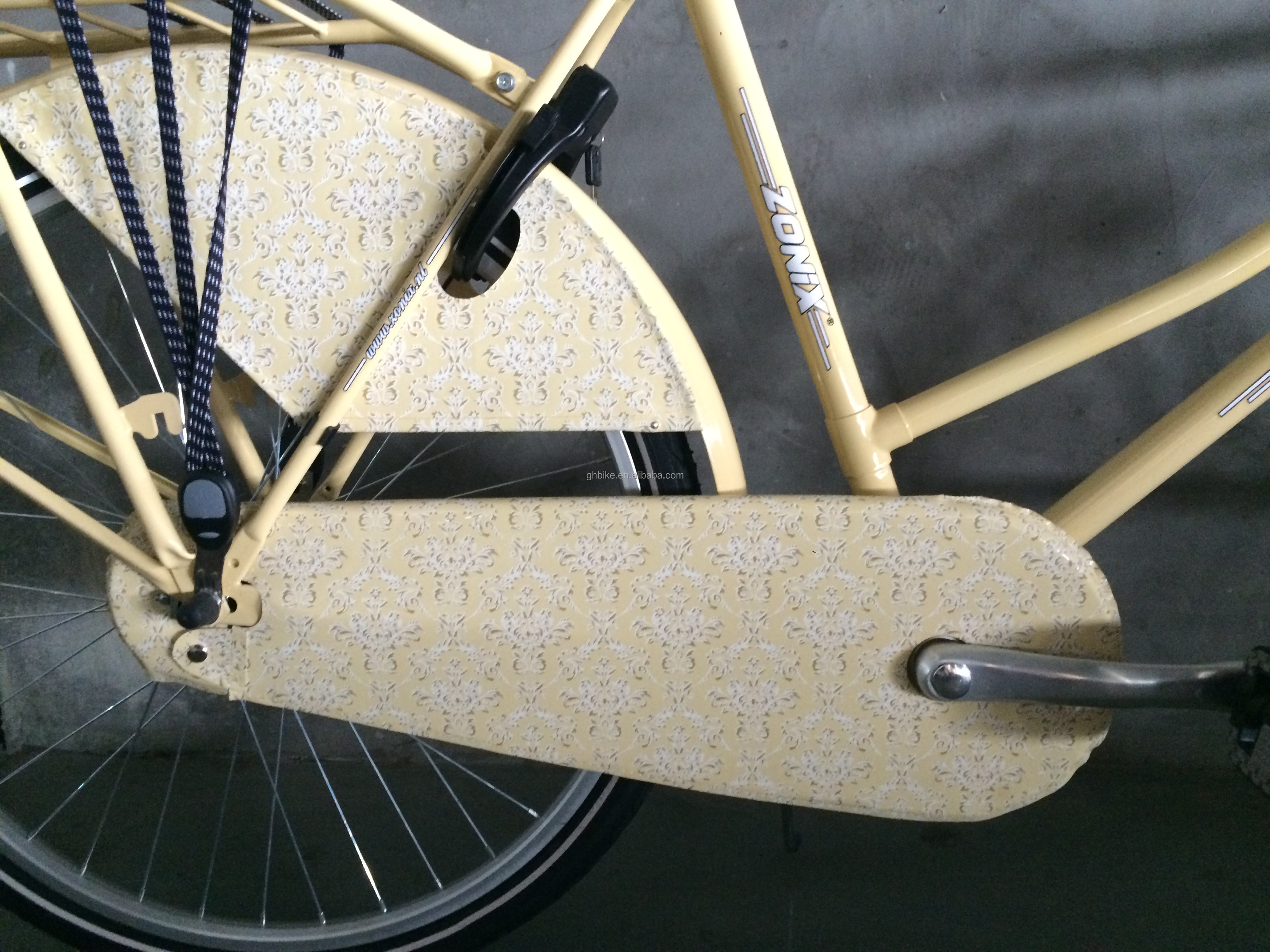 28inch Old Man City Bike Classic Dutch Bike with Lugged Steel Frame and Double V Brake