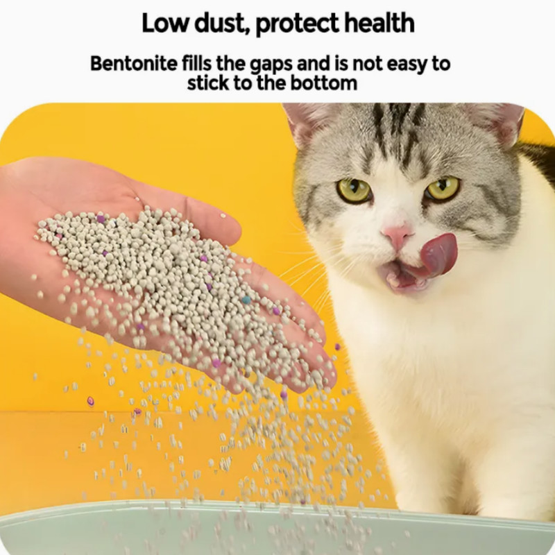 100% Natural Premium Bentonite Cat Litter Multi Scented Bentonite Sand Litter